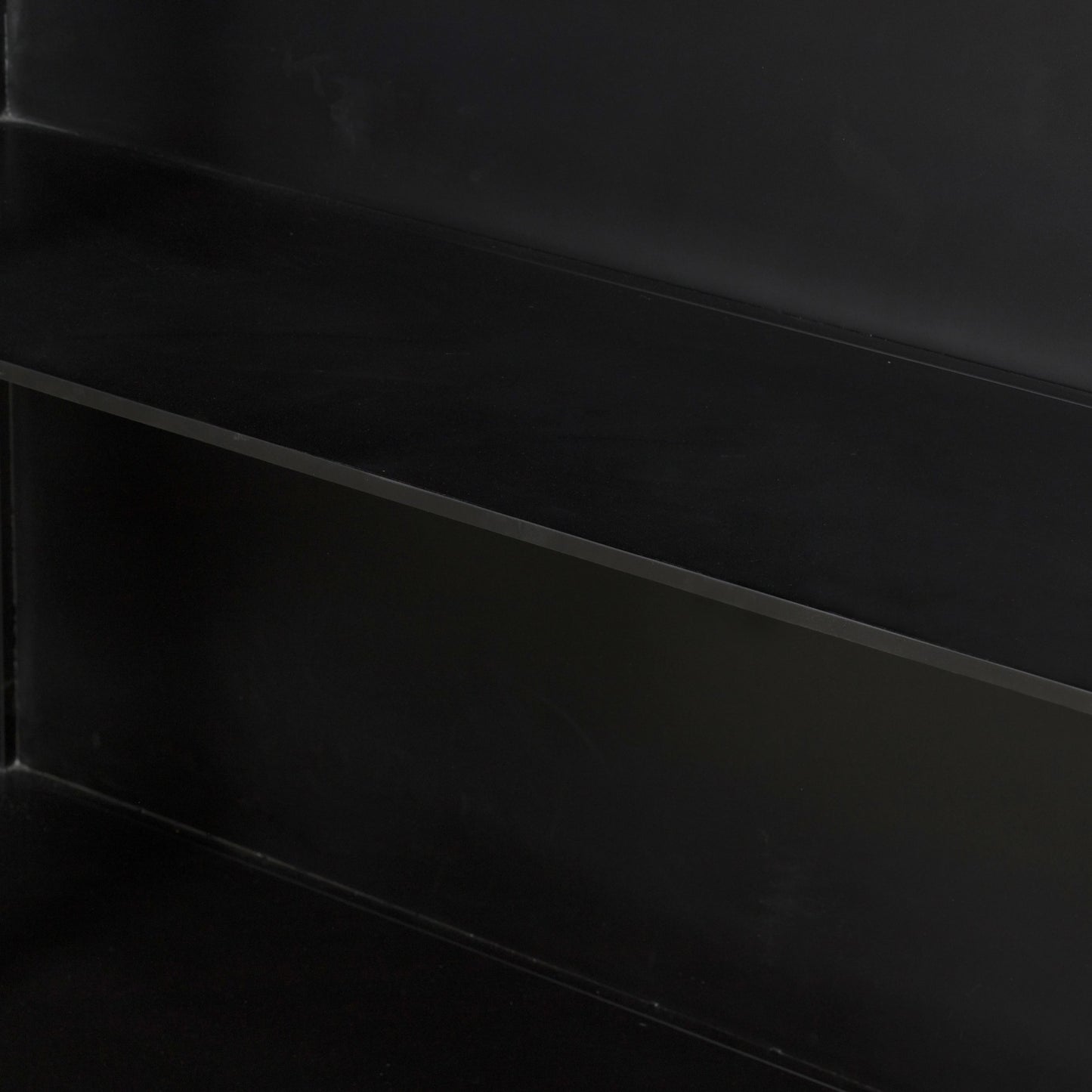006 SI-1977082 | Additional Silo | Belmont Wide Metal Cabinet by Four Hands in black. Made from iron in a modern style.