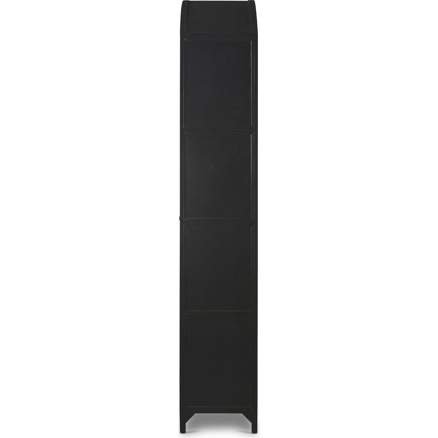 007 SI-1977082 | Additional Silo | Belmont Wide Metal Cabinet by Four Hands in black. Made from iron in a modern style.