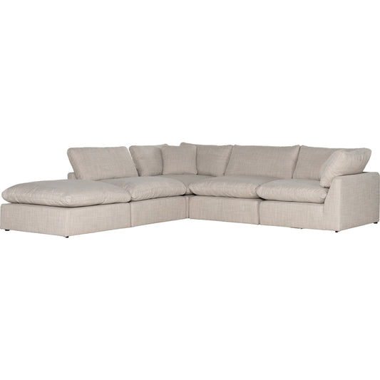 Stevie 4-Piece Sectional by Four Hands. Made from unique in a modern style.