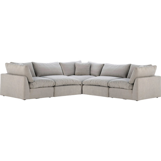 001 SI-1800110 | Primary Silo | Stevie 5-Piece Sectional by Four Hands. Made from unique in a transitional style.