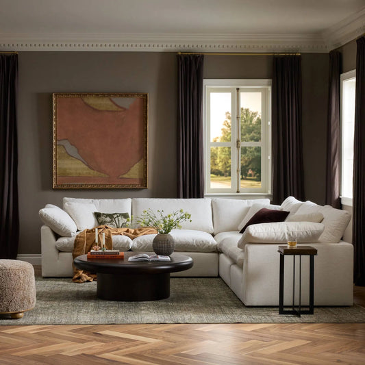 Stevie 5-Piece Sectional by Four Hands. Made from unique in a unique style.