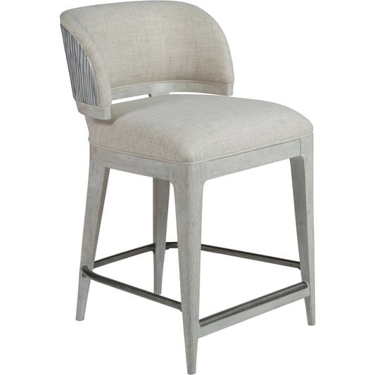 Olivia Counter Stool by Artistica Home in misty gray. Made from unique in a modern style.
