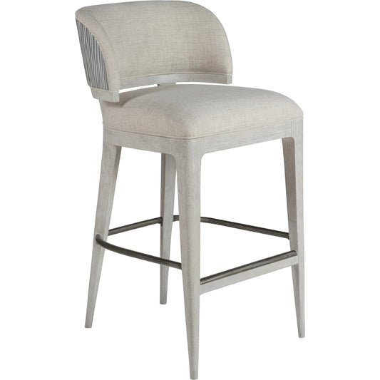 Olivia Bar Stool by Artistica Home in misty gray. Made from unique in a modern style.