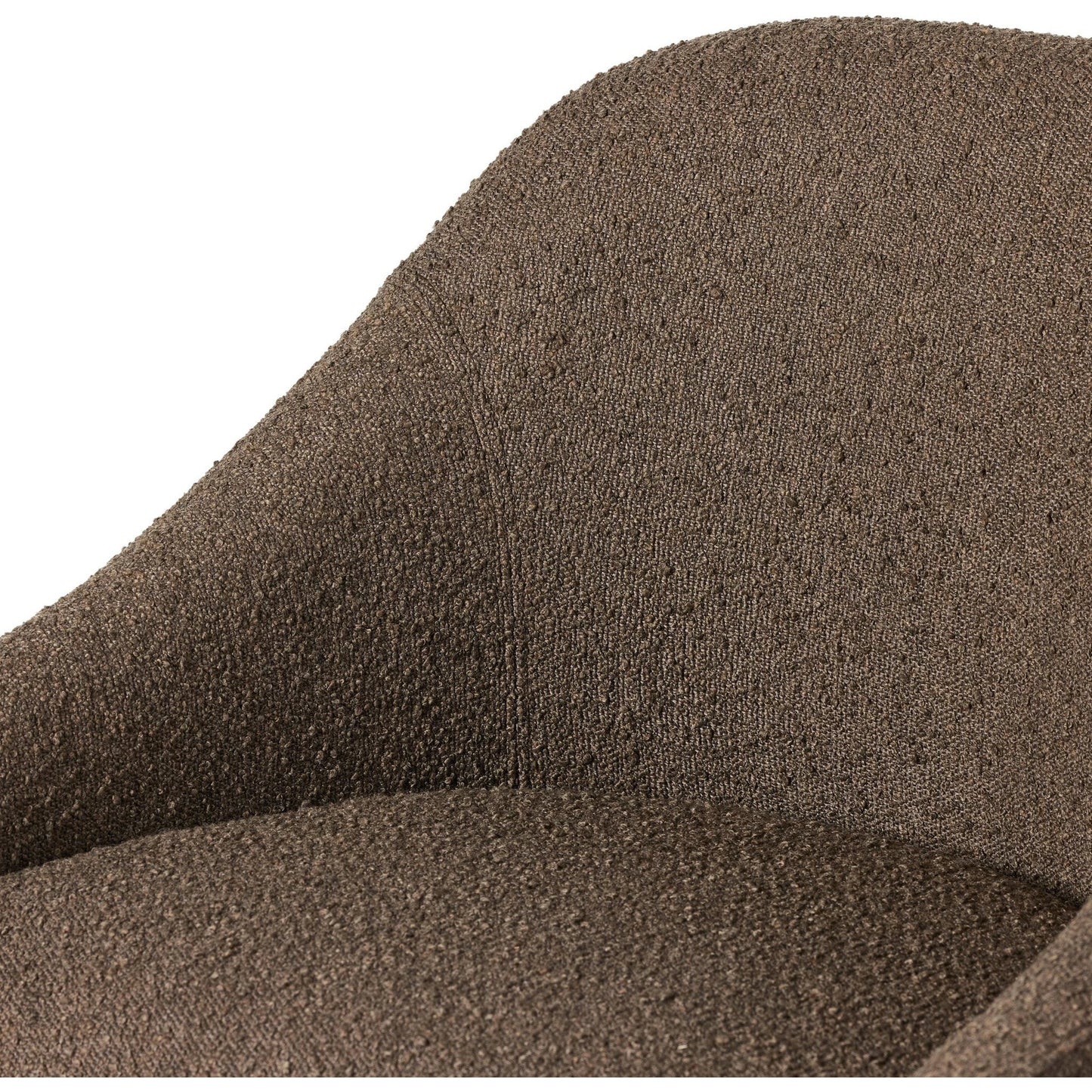 019 SI-2137465 | Closeup | Levi Dining Chair by Four Hands. Made from 95% polyester, 5% acrylic, 98% polyurethane foam, 2% fiber in a modern style.