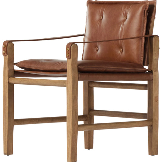Lenz Dining Armchair by Four Hands. Made from unique in a modern style.