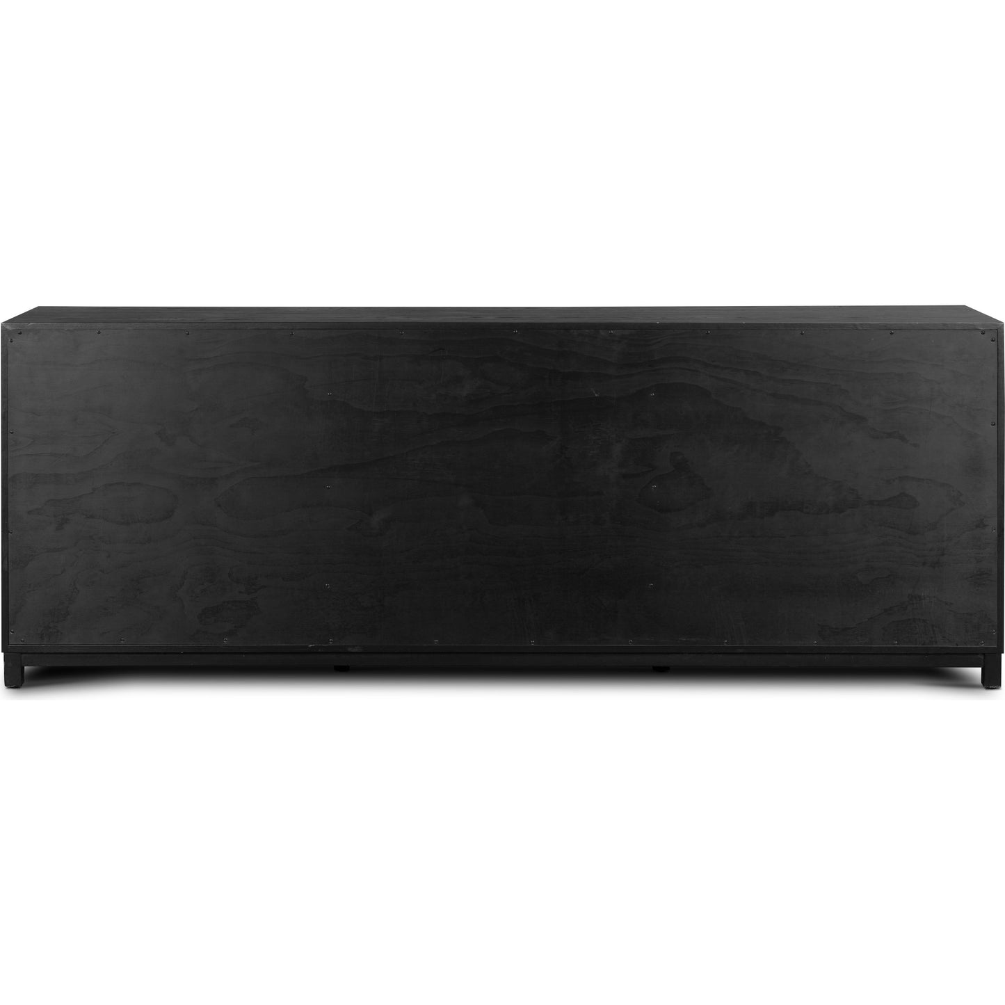 005 SI-2001641 | Additional Silo | Millie 9 Drawer Dresser by Four Hands in drifted matte black. Made from oak veneer, solid parawood, iron in a modern style.
