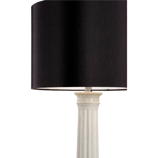 Morris Lamp by Wildwood in marble dust. Made from unique in a cottage & farmhouse style.