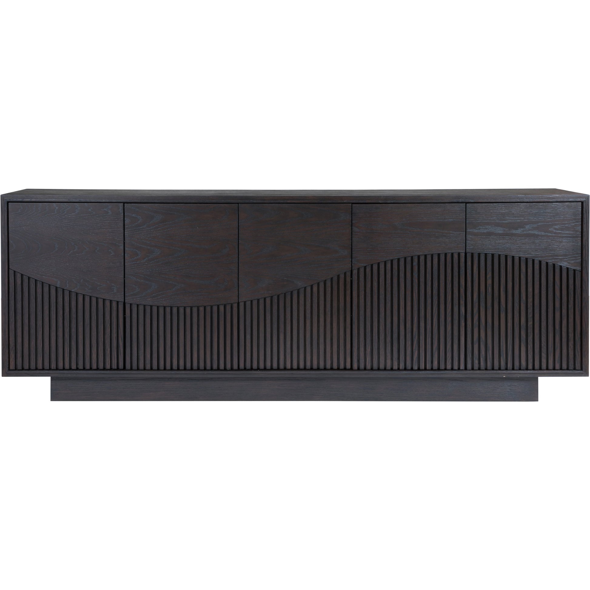 Nightfall Media Console by Artistica Home in mocha. Made from unique in a modern style.