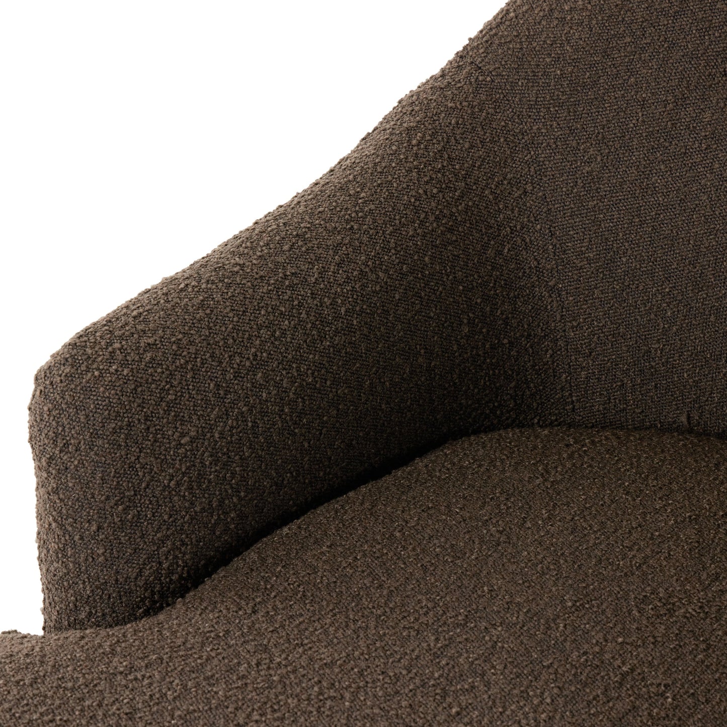 014 SI-2001620 | Additional Silo | Marnie Chaise Lounge by Four Hands in knoll mink. Made from 95% polyester, 5% acrylic, solid rosa morada, pine plywood in a modern style.