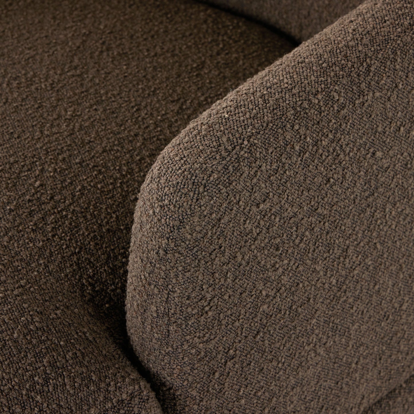 018 SI-2001620 | Additional Silo | Marnie Chaise Lounge by Four Hands in knoll mink. Made from 95% polyester, 5% acrylic, solid rosa morada, pine plywood in a modern style.