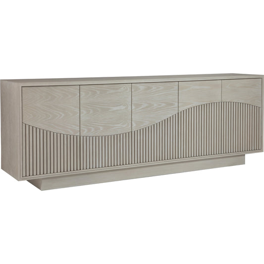 Daybreak Media Console by Artistica Home in taupe. Made from unique in a modern style.