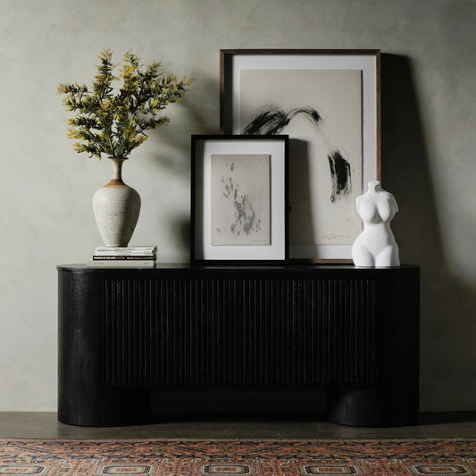 Giovani Media Console by Four Hands. Made from unique in a modern style.