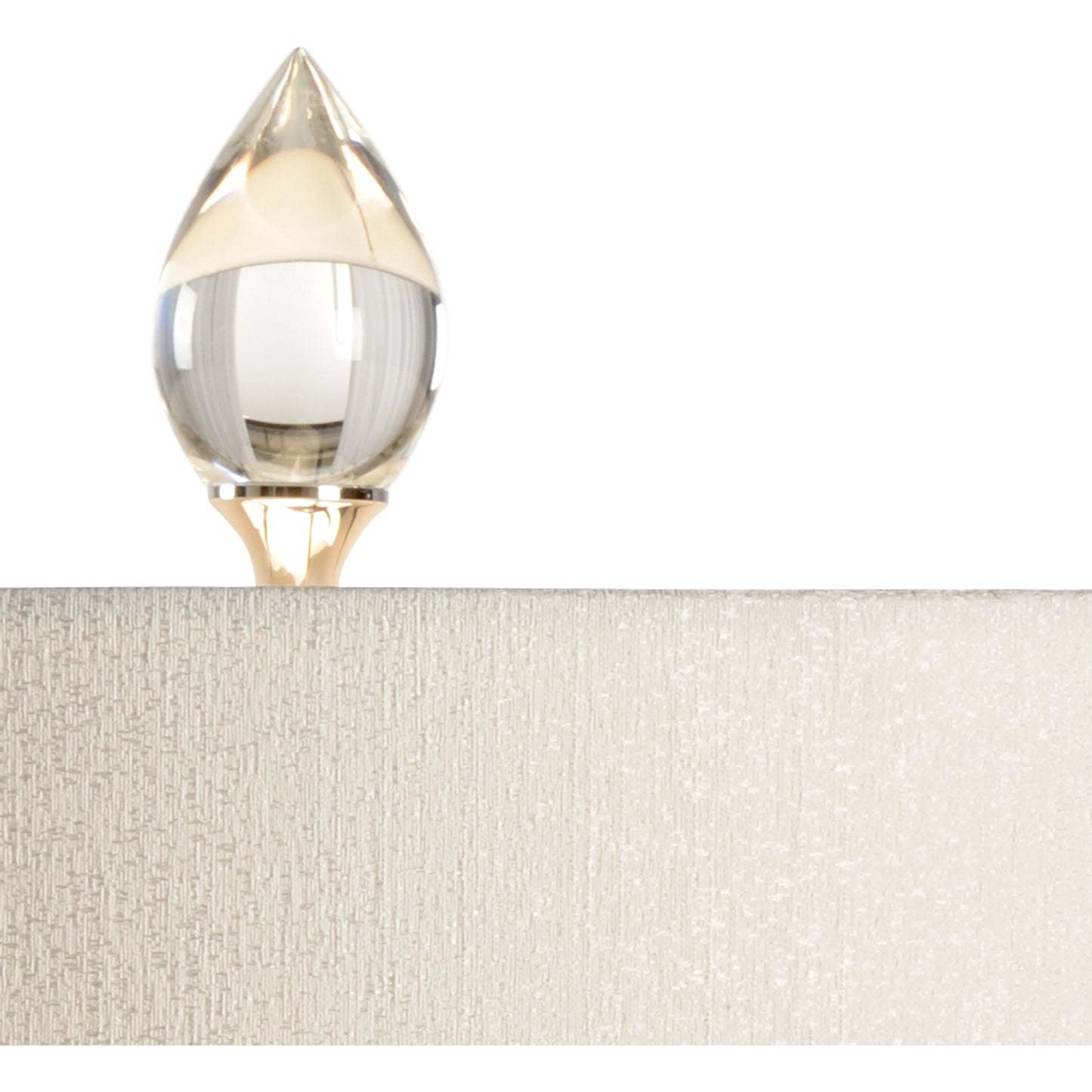 003 SR-385388 | Closeup | Flacon Lamp by Wildwood in clear. Made from crystal in a transitional style.