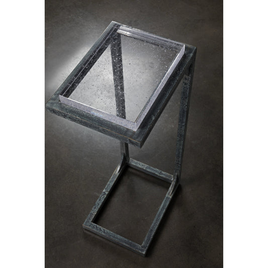 Gamma Spot Table by Artistica Home in natural iron. Made from unique in a transitional style.