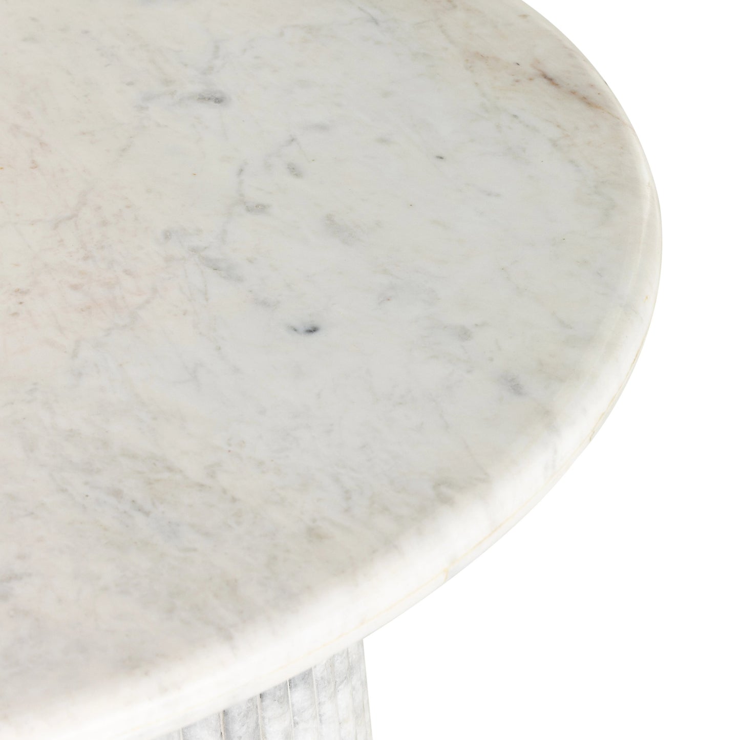 010 SI-1977645 | Additional Silo | Oranda Coffee Table by Four Hands in polished white marble. Made from solid marble, engineered hardwood in a modern style.