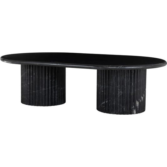 Oranda Coffee Table by Four Hands. Made from solid marble, engineered hardwood in a modern style.