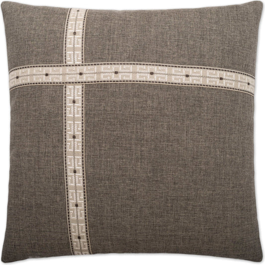 St. John by DV Kap Home in gray, granite. Made from 100% polyester in a transitional style.