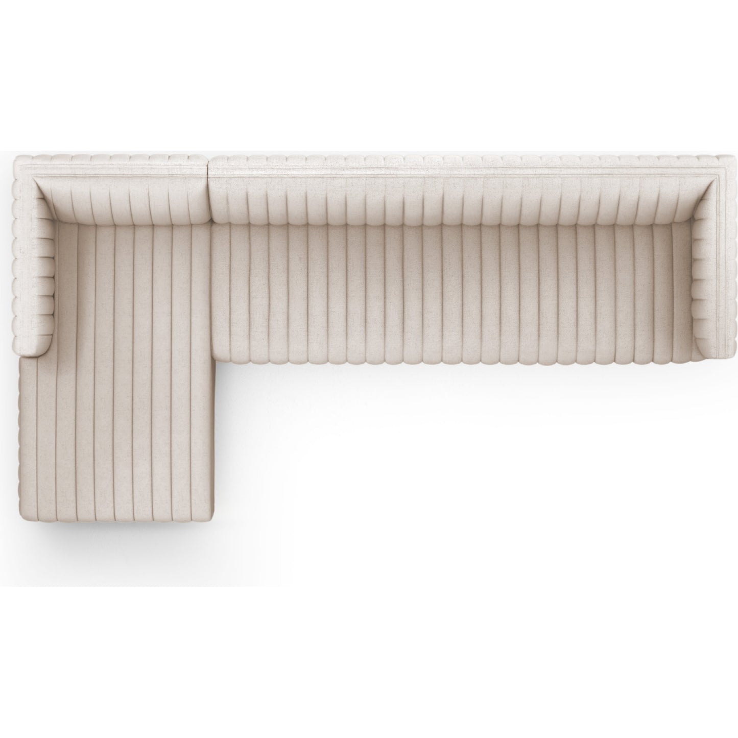 032 SI-1900998 | Additional Silo | Augustine 2-PC Sectional by Four Hands. Made from unique in a coastal style.