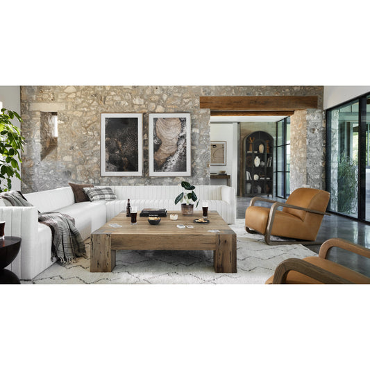 Augustine 3-PC Sectional by Four Hands. Made from unique in a modern style.