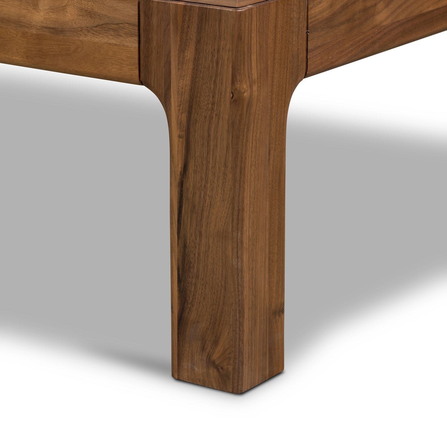 008 SI-2074083 | Additional Silo | Arturo Coffee Table by Four Hands in natural walnut. Made from walnut veneer, solid walnut in a modern style.