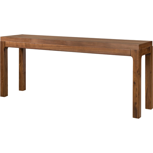 001 SI-2074084 | Primary Silo | Arturo Console Table by Four Hands in natural walnut. Made from walnut veneer, solid walnut in a modern style.
