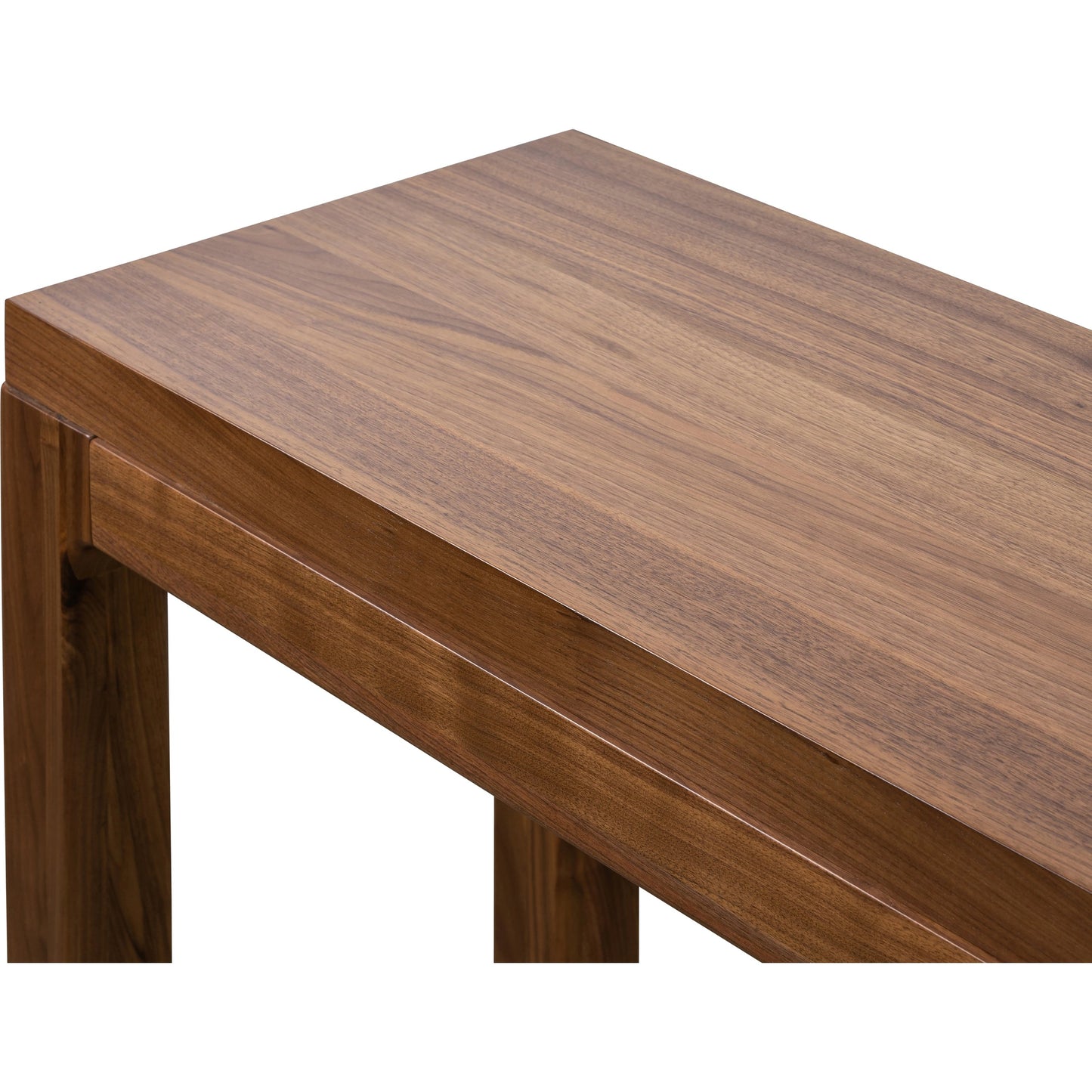 007 SI-2074084 | Additional Silo | Arturo Console Table by Four Hands in natural walnut. Made from walnut veneer, solid walnut in a modern style.