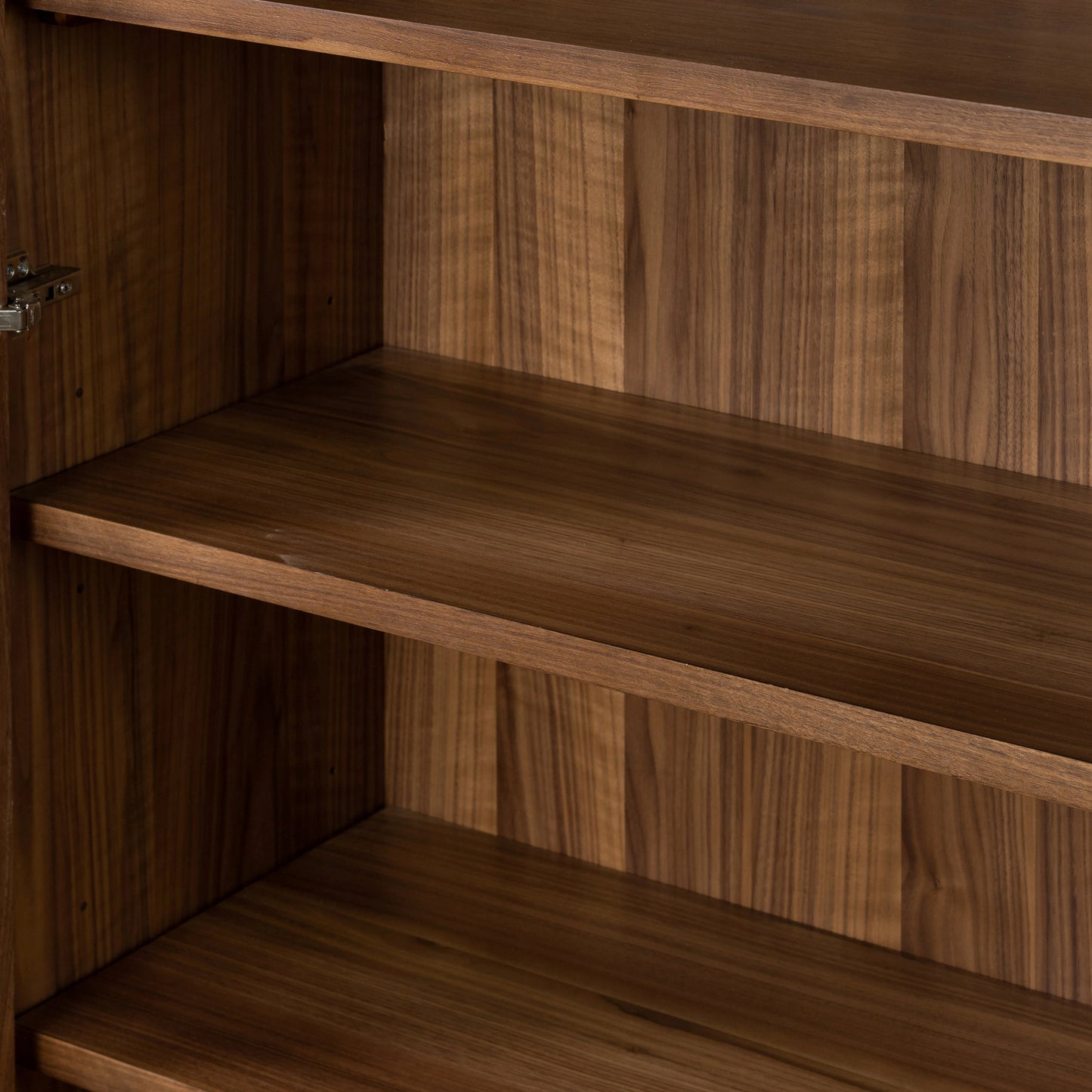 006 SI-2074082 | Additional Silo | Arturo Cabinet by Four Hands in natural walnut. Made from walnut veneer, solid walnut in a modern style.