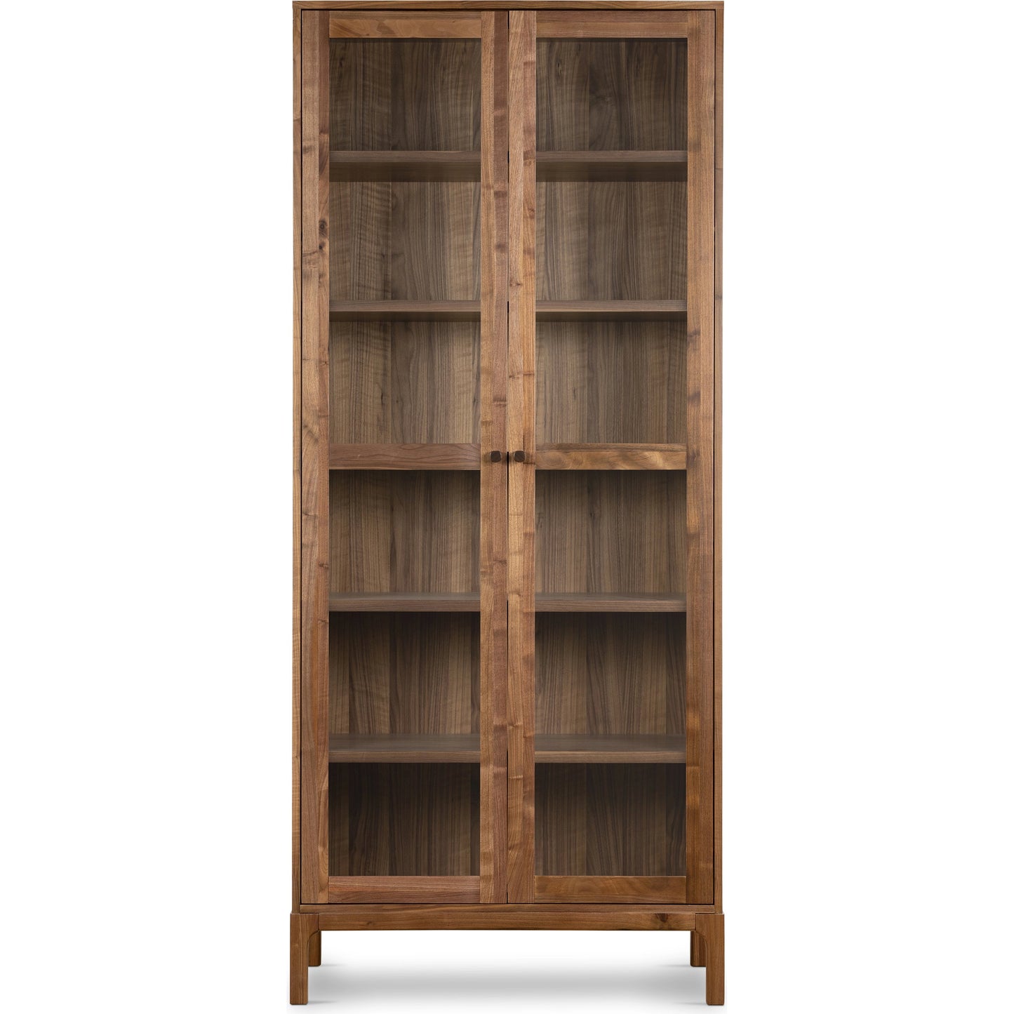 002 SI-2074082 | Additional Silo | Arturo Cabinet by Four Hands in natural walnut. Made from walnut veneer, solid walnut in a modern style.