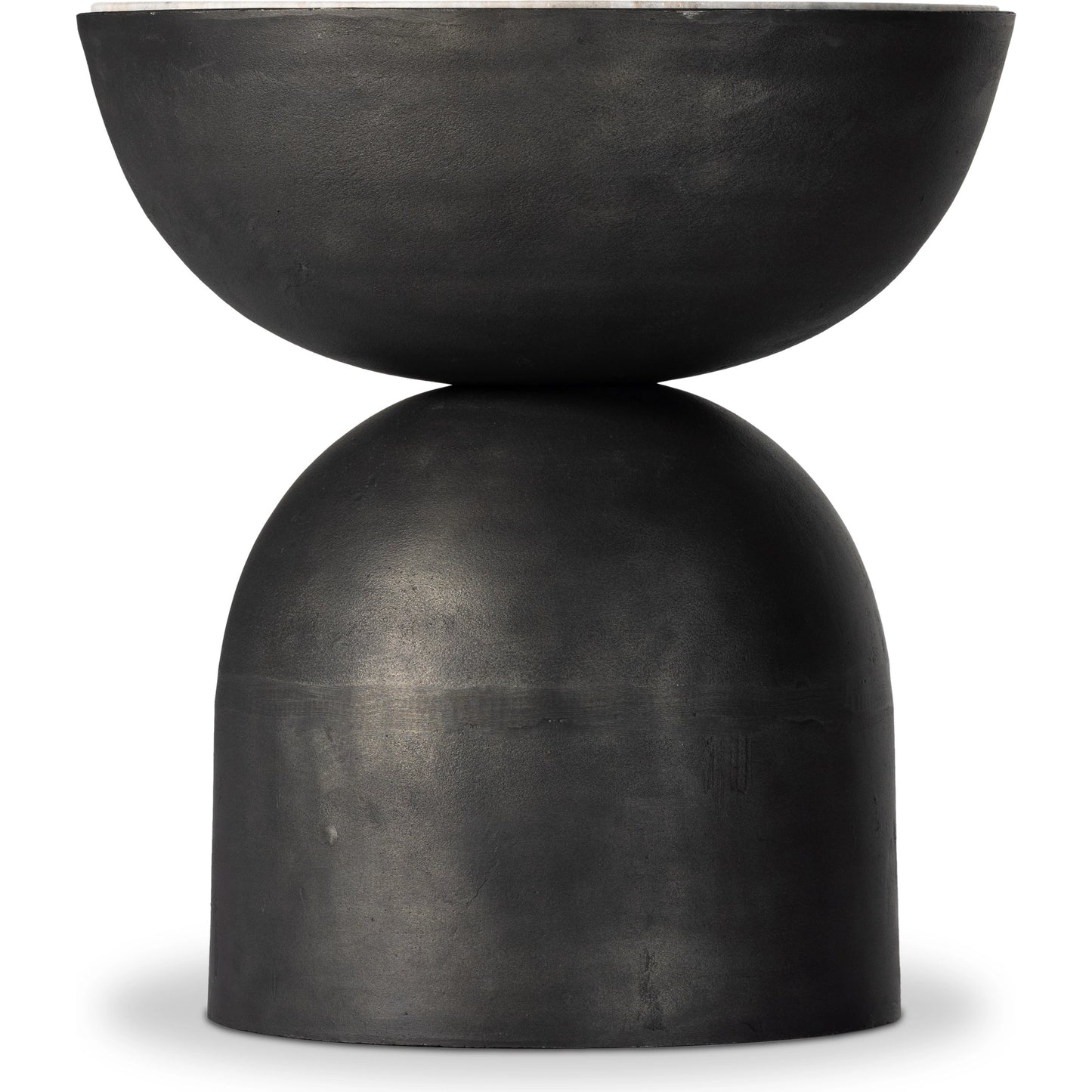 009 SI-1980324 | Additional Silo | Corbett End Table by Four Hands. Made from solid marble, aluminum, engineered hardwood in a modern style.