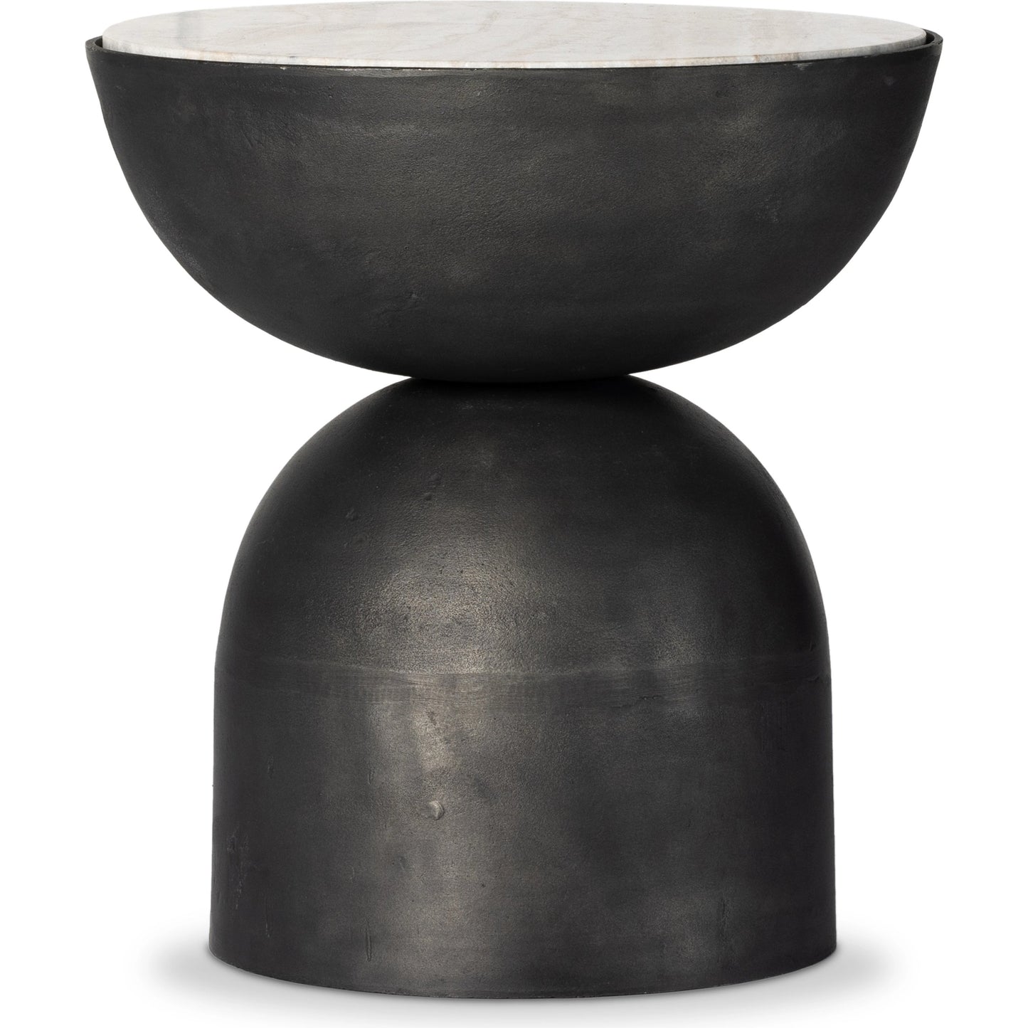 008 SI-1980324 | Additional Silo | Corbett End Table by Four Hands. Made from solid marble, aluminum, engineered hardwood in a modern style.