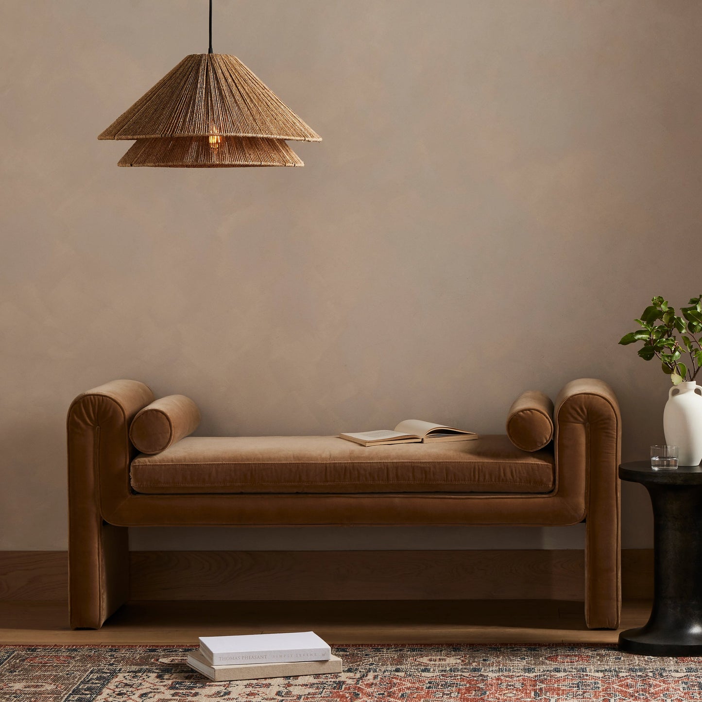 027 SI-1977576 | Lifestyle | Mitchell Accent Bench by Four Hands. Made from unique in a modern style.