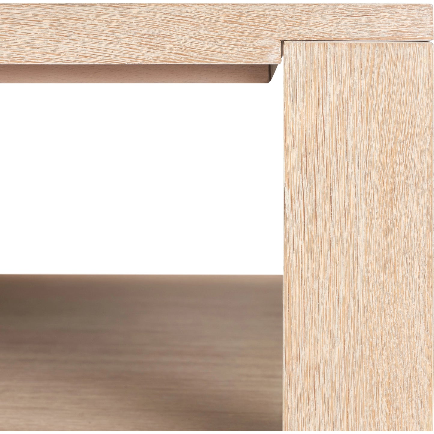 004 SI-2074780 | Additional Silo | Thomas Coffee Table by Four Hands in bleached oak. Made from solid oak, oak veneer in a modern style.