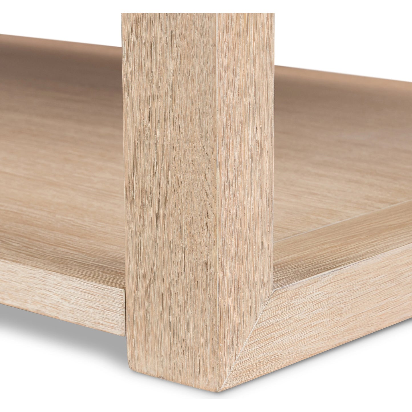 006 SI-2074780 | Additional Silo | Thomas Coffee Table by Four Hands in bleached oak. Made from solid oak, oak veneer in a modern style.
