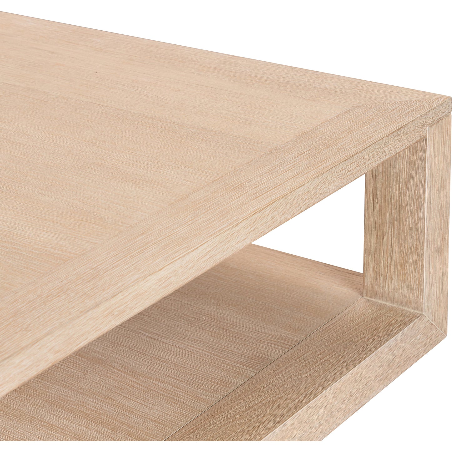 007 SI-2074780 | Additional Silo | Thomas Coffee Table by Four Hands in bleached oak. Made from solid oak, oak veneer in a modern style.