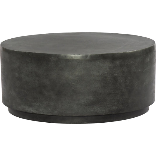 Javi Outdoor Coffee Table by Four Hands. Made from aluminum in a modern style.