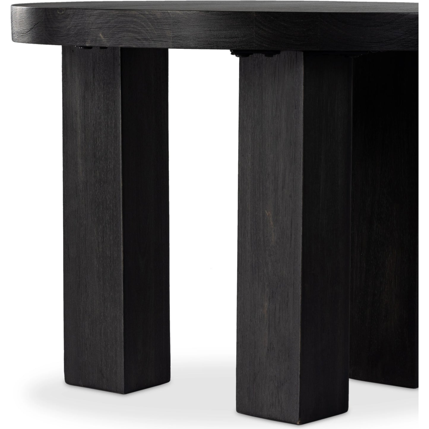 009 SI-1977560 | Additional Silo | Mesa End Table by Four Hands. Made from solid parawood in a modern style.