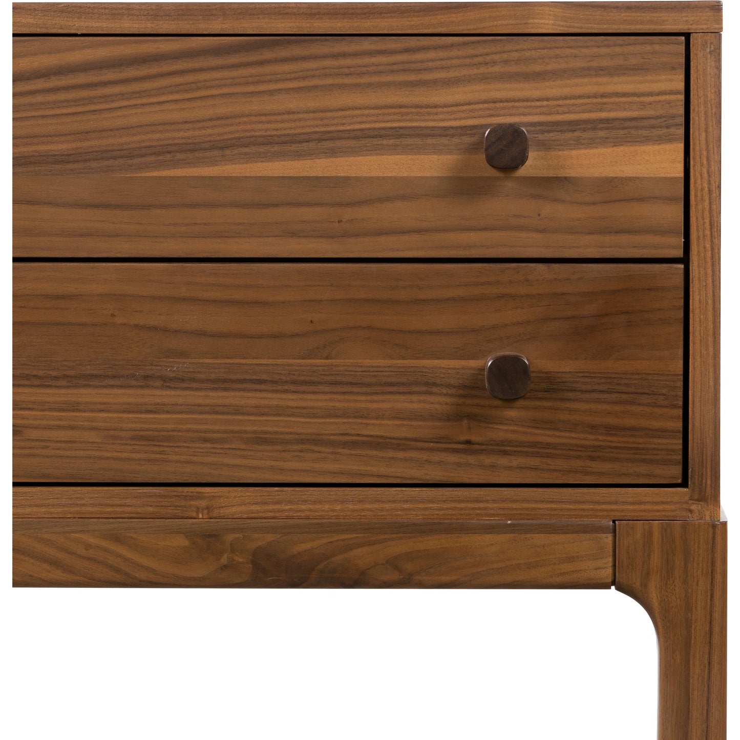 006 SI-2074088 | Additional Silo | Arturo Nightstand by Four Hands in natural walnut. Made from walnut veneer, solid walnut in a modern style.