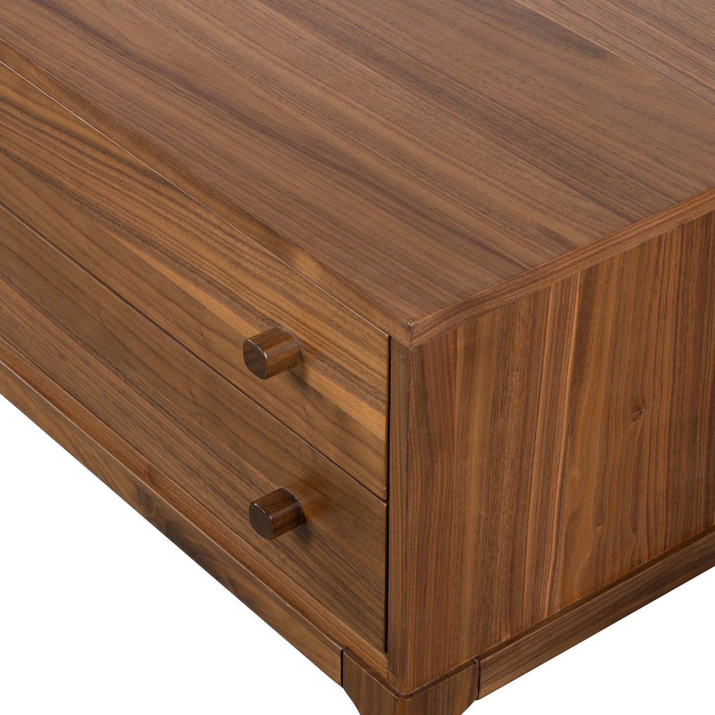 007 SI-2074088 | Additional Silo | Arturo Nightstand by Four Hands in natural walnut. Made from walnut veneer, solid walnut in a modern style.
