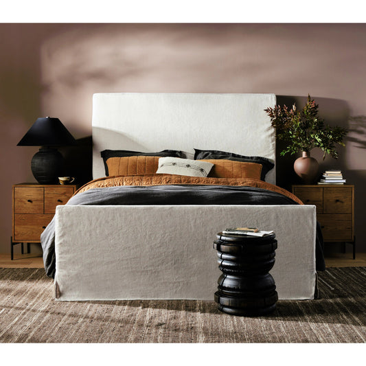 Daphne Slipcover Bed by Four Hands. Made from unique in a modern style.