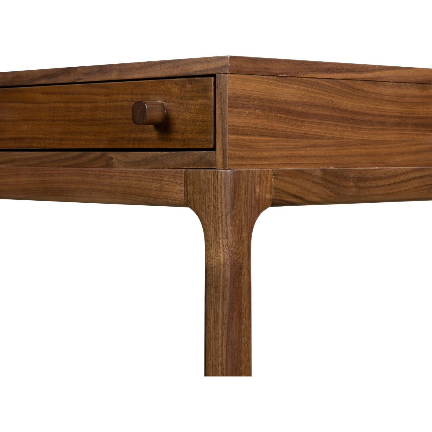 008 SI-2074085 | Additional Silo | Arturo Desk by Four Hands in natural walnut. Made from solid walnut, walnut veneer in a modern style.