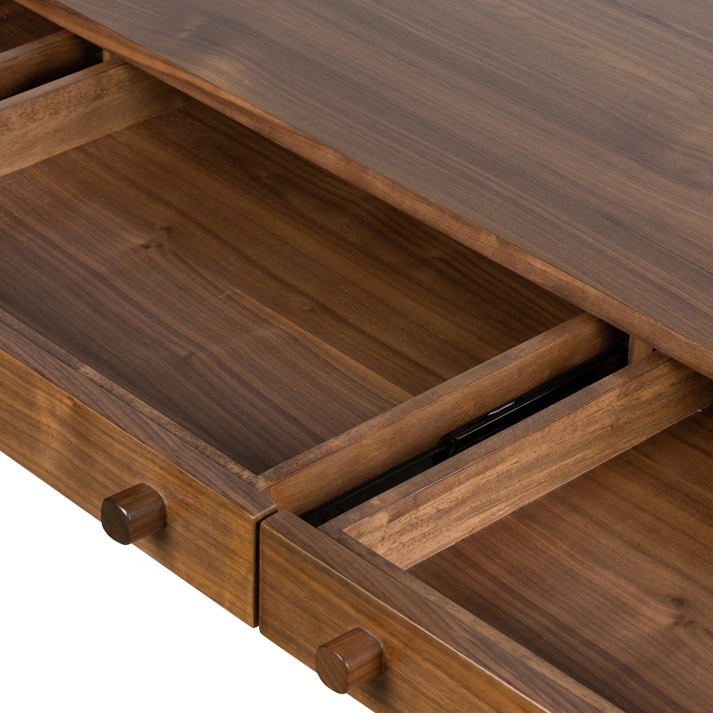 012 SI-2074085 | Additional Silo | Arturo Desk by Four Hands in natural walnut. Made from solid walnut, walnut veneer in a modern style.