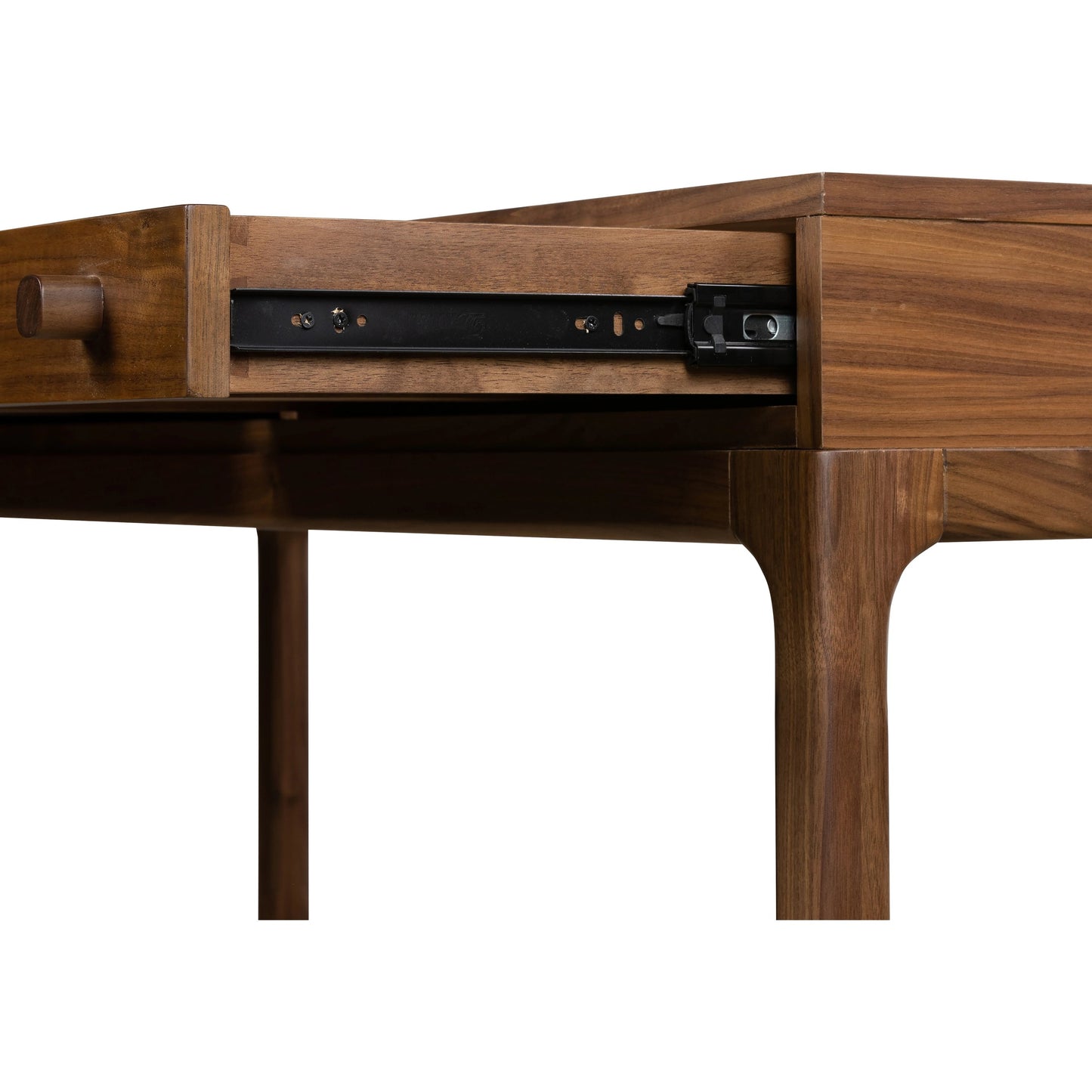 013 SI-2074085 | Additional Silo | Arturo Desk by Four Hands in natural walnut. Made from solid walnut, walnut veneer in a modern style.