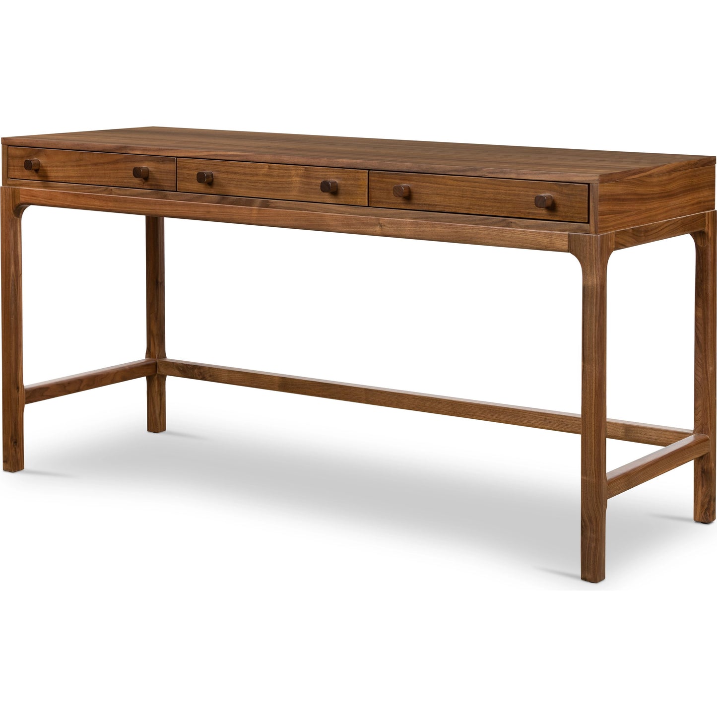 001 SI-2074085 | Additional Silo | Arturo Desk by Four Hands in natural walnut. Made from solid walnut, walnut veneer in a modern style.