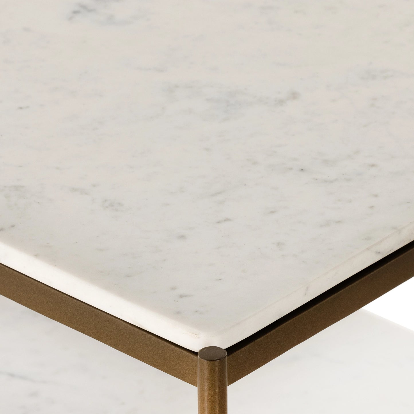 012 SI-1980375 | Additional Silo | Felix Large Nightstand by Four Hands. Made from iron, solid marble in a modern style.
