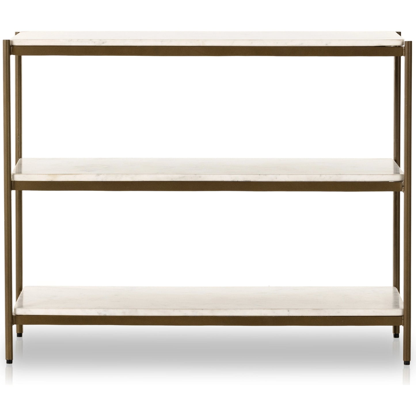 009 SI-1980375 | Additional Silo | Felix Large Nightstand by Four Hands. Made from iron, solid marble in a modern style.
