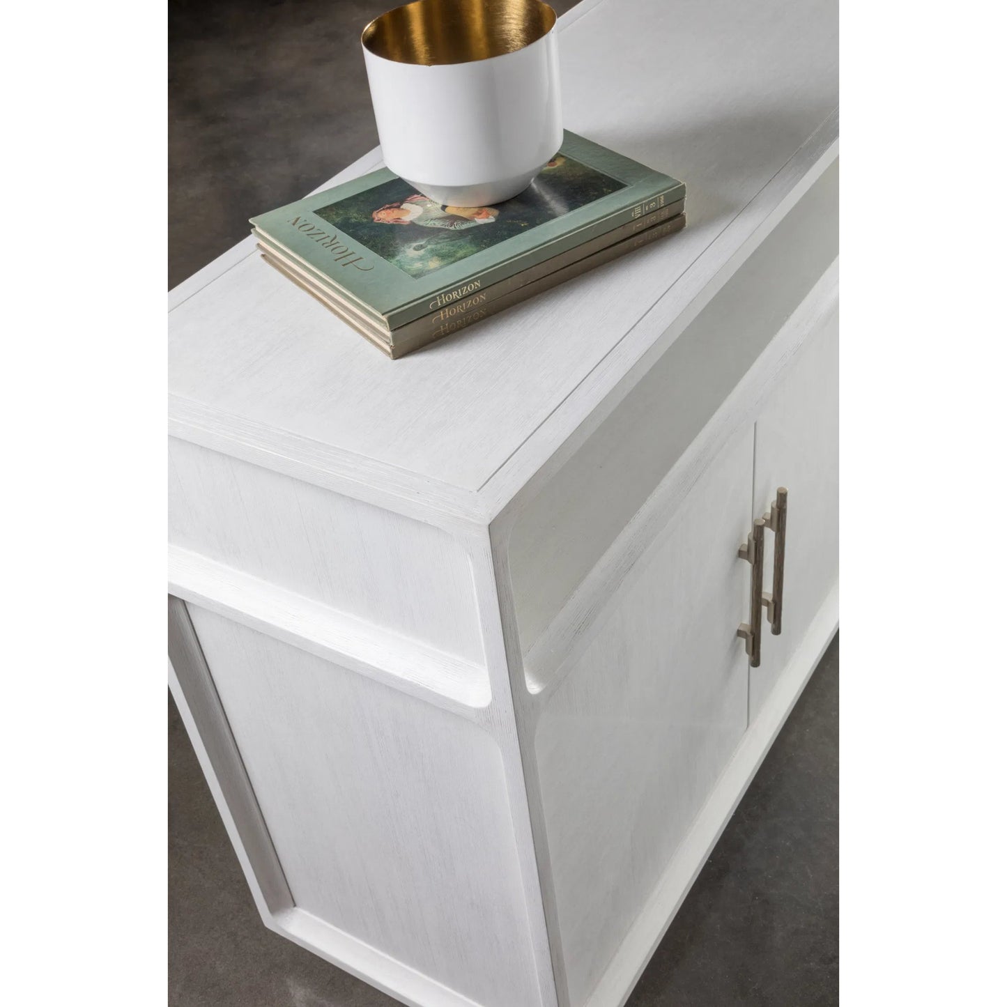 003 SI-2243908 | Additional Silo | Marcel Media Console by Artistica Home in inverno. Made from unique in a transitional style.