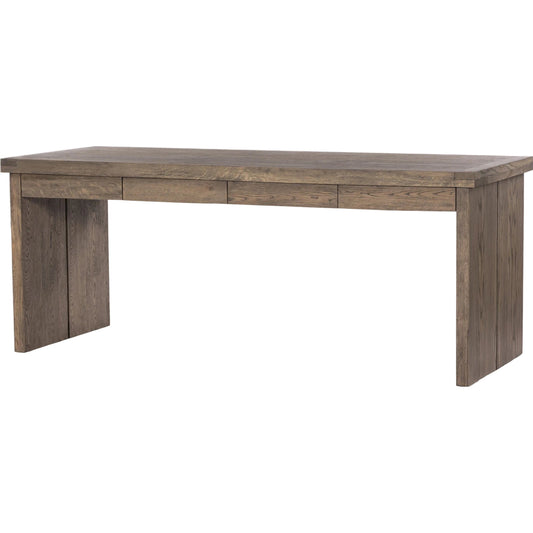 001 SI-2137687 | Primary Silo | Warby Desk by Four Hands in worn oak. Made from oak veneer in a modern style.