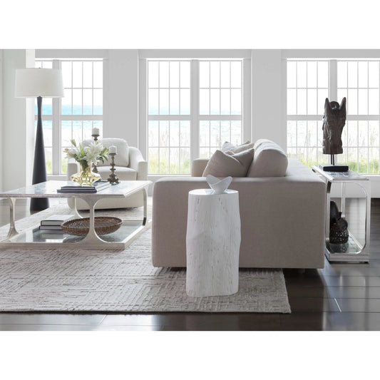 Capitola Asymmetric Spot Table by Artistica Home in white. Made from unique in a cottage & farmhouse style.