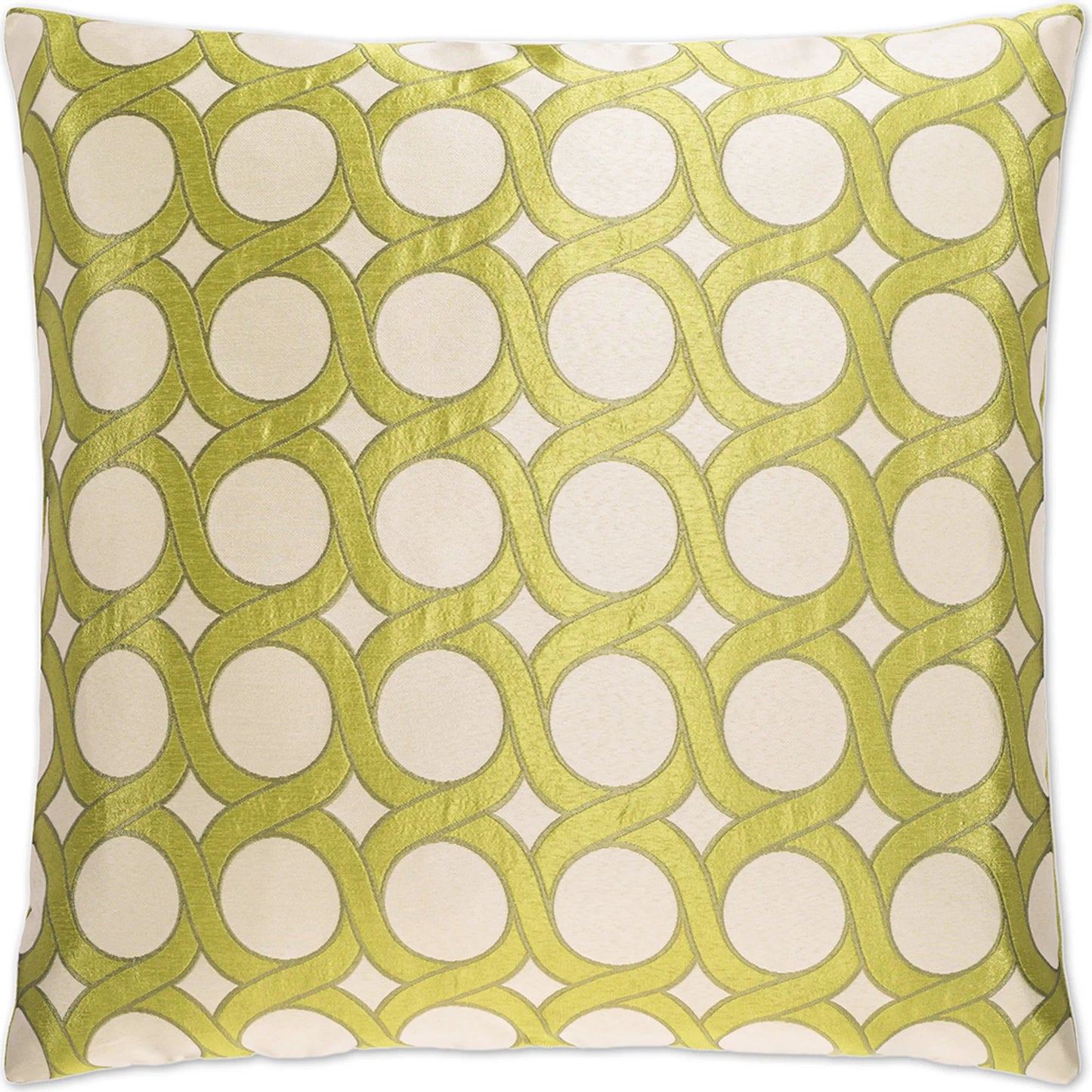 001 SI-2380584 | Primary Silo | Belle Curve Pillow by DV Kap Home in citrine. Made from 100% polyester in a unique style.