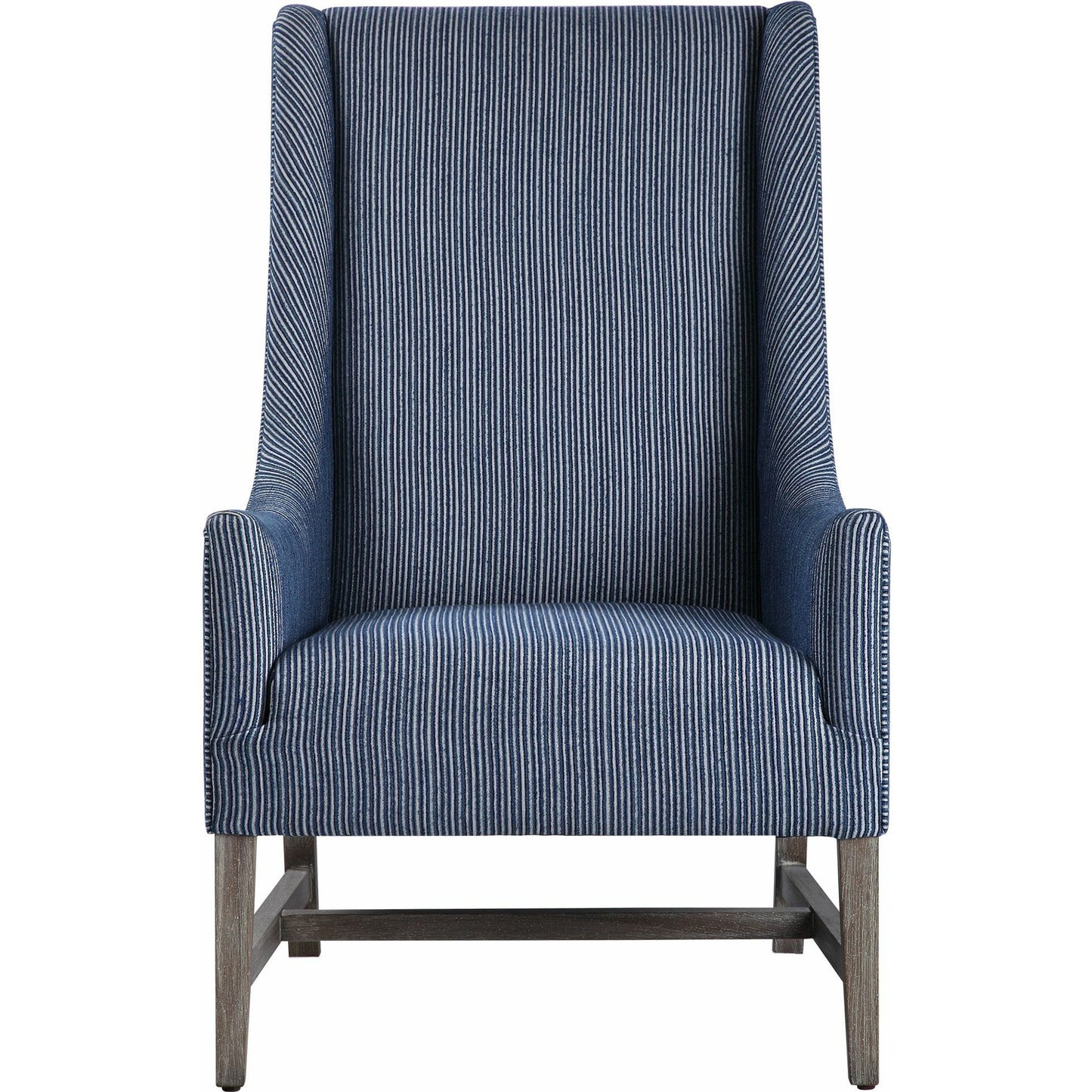 001 SR-801640 | Additional Silo | Galiot Wingback Accent Chair by Uttermost. Made from rubber wood, eucalyptus, fabric, foam, plywood in a modern style.